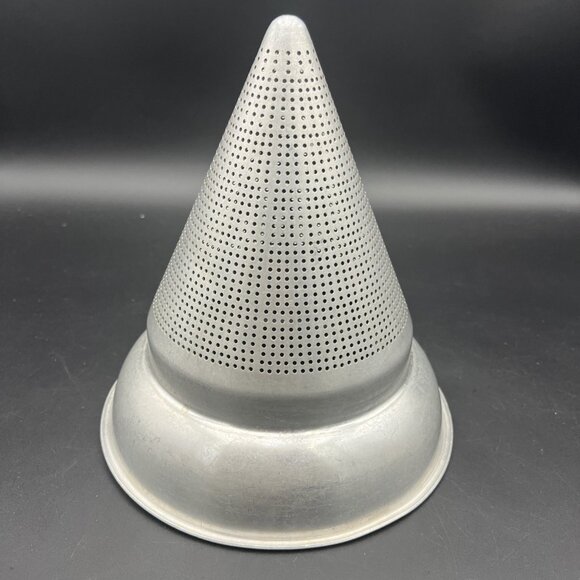 Vintage Wear-Ever No. 8 Aluminum Strainer Colander Canning Sieve Ricer USA - Picture 4 of 9